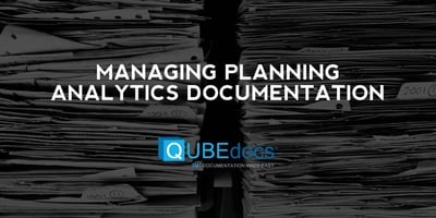 Managing Planning Analytics Documentation